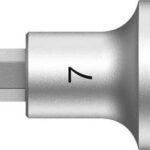 Wera 8740 C HF 05003823001 Innen-Sechskant Steckschlüssel-Bit-Einsatz 7mm 1/2 (12.5 mm)