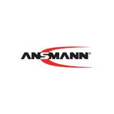 Das Bild zeigt das Logo der Marke Ansmann, einen Hersteller von Elektronikzubehör. Das Logo besteht aus dem Namen "ANSMANN" in Großbuchstaben, wobei das "A" und das "M" hervorgehoben sind, und einem grafischen Element, das einen roten Schwung mit einem weißen und einem schwarzen Streifen darstellt. Dieses Logo ist dafür gedacht, das Unternehmen visuell zu repräsentieren. Es enthält keine spezifischen Informationen über das Produkt "Ansmann Netzteil APS 12-2.5 12V 2.5A 30W speziell für Router".