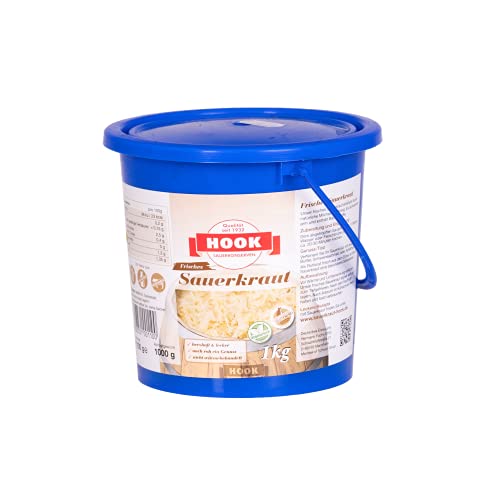 HOOK - Frisches Sauerkraut, 1000 g Eimer